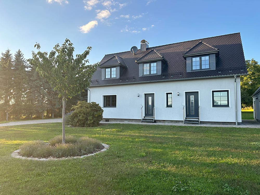Straßenansicht Gebäude Ferienwohnung Oberförstchen